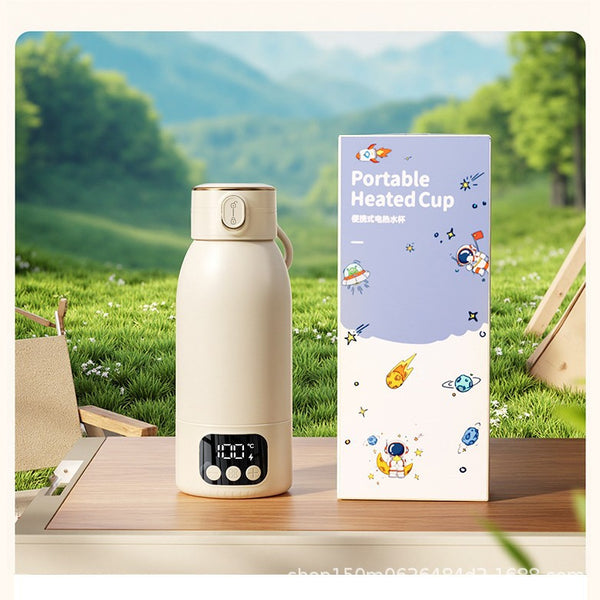 BabyKettle Portable — Bouteille Chauffante Sans Fil 100°C