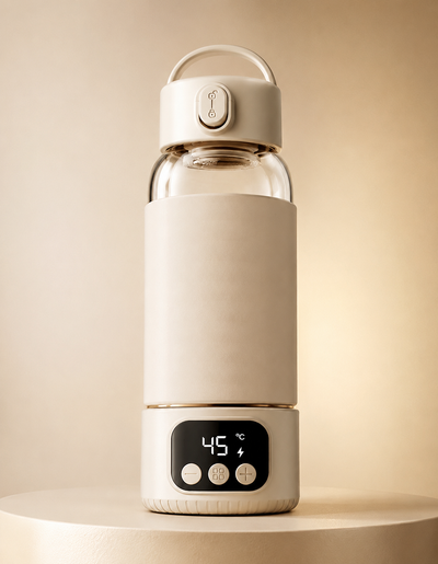 BabyKettle Portable — Bouteille Chauffante Sans Fil 100°C